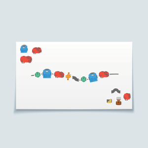 Magneetset Bouke Bouwt